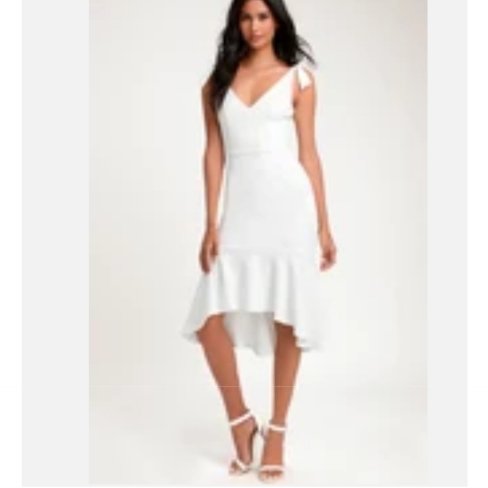 NWT Lulus White Dress